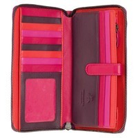 Кошелек женский кожаный Visconti Julia Berry Kiss (BRC98 BERRY)