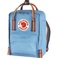 Городской рюкзак Fjallraven Kanken Rainbow Mini Air Blue-Rainbow Pattern (23621.508-907)