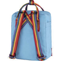 Городской рюкзак Fjallraven Kanken Rainbow Mini Air Blue-Rainbow Pattern (23621.508-907)