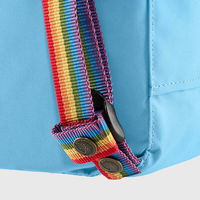 Городской рюкзак Fjallraven Kanken Rainbow Mini Air Blue-Rainbow Pattern (23621.508-907)