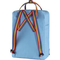 Городской рюкзак Fjallraven Kanken Rainbow Air Blue-Rainbow Pattern (23620.508-907)