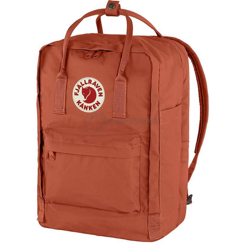 Городской рюкзак Fjallraven Kanken Laptop 15 Rowan Red 18л (27172.333)