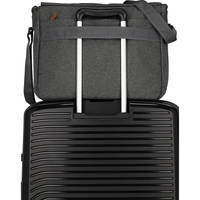 Мужская сумка Travelite Basics Messenger Anthracite с отд. д/ноутбука 15