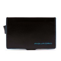 Кредитница-портмоне Piquadro Blue Square Black с RFID защитой (PP5472B2R_N)