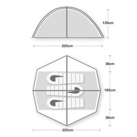 Палатка трехместная Wild Country Helm Compact 3 (44HEC30)