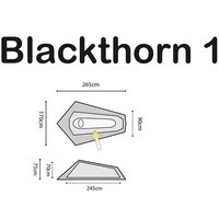 Палатка одноместная Highlander Blackthorn 1 HMTC (TEN131-HC)