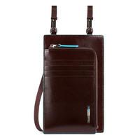 Клатч кожаный Piquadro Blue Square Cognac для смартфона с RFID защитой (AC5634B2R_MO)