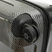 Чемодан на 4-х колесах Roncato We Are Glam 90л Серый/Черный (5952/0164)