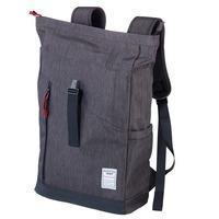 Городской рюкзак Troika Roll Top с металлической пряжкой Серый (BBG51/GY)