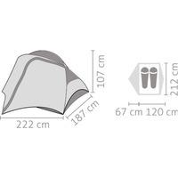 Палатка двухместная Salewa Micra II Зеленый (013.003.0598)