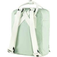 Городской рюкзак Fjallraven Kanken Mini Mint Green/Cool White (23561.600-106)