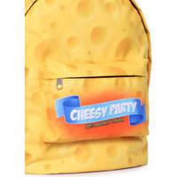 Городской рюкзак Poolparty CHEESY PARTY с сырным принтом (backpack-cheese)