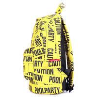 Городской рюкзак Poolparty с принтом Caution (backpack-tape)