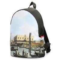 Городской рюкзак Poolparty Voyage с венецианским принтом (voyage-venezia)