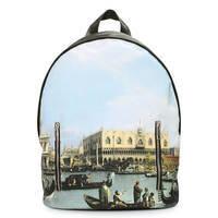 Городской рюкзак Poolparty Voyage с венецианским принтом (voyage-venezia)