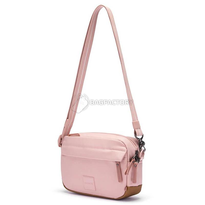 Наплечная сумка Pacsafe GO Anti-Theft Crossbody 6 степеней защиты Sunset Pink (35105333)