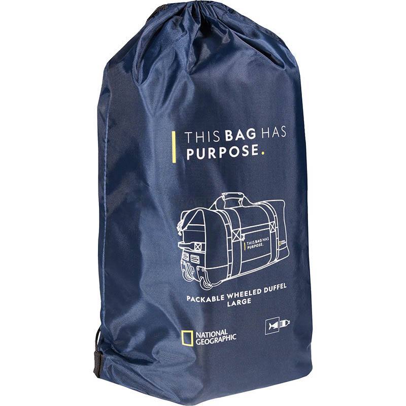 Дорожная сумка на колесах National Geographic Pathway 68л Темно-синий (N10443;49)