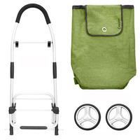 Хозяйственная сумка-тележка ShoppingCruiser Foldable 45 Green (930021)