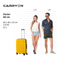 Чемодан CarryOn Porter M Yellow (930035)