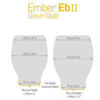 Спальный мешок Sea to Summit Ember EbII 2019 Light Gray/Yellow Regular (STS AEB2-R)