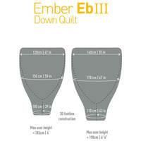 Спальный мешок Sea to Summit Ember Series Eb3 Grey/Yellow (STS AEB3- R500-UD)