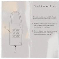 Чемодан на 2 колесах Enrico Benetti Dallas Pink-Red S 32л (Eb39042 096-50)