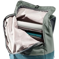 Городской рюкзак Deuter UP Seoul 16+10 л Teal-Sage (3813821 2255)