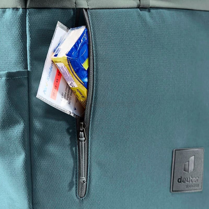 Городской рюкзак Deuter UP Seoul 16+10 л Teal-Sage (3813821 2255)