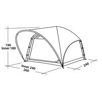 Палатка четырехместная Easy Camp Pavonis 400 (120320)