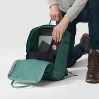 Городской рюкзак Fjallraven Kanken 16л Spruce Green (23510.621)