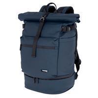 Городской рюкзак Travelite Basics Navy Rollup для ноутбука 15.6