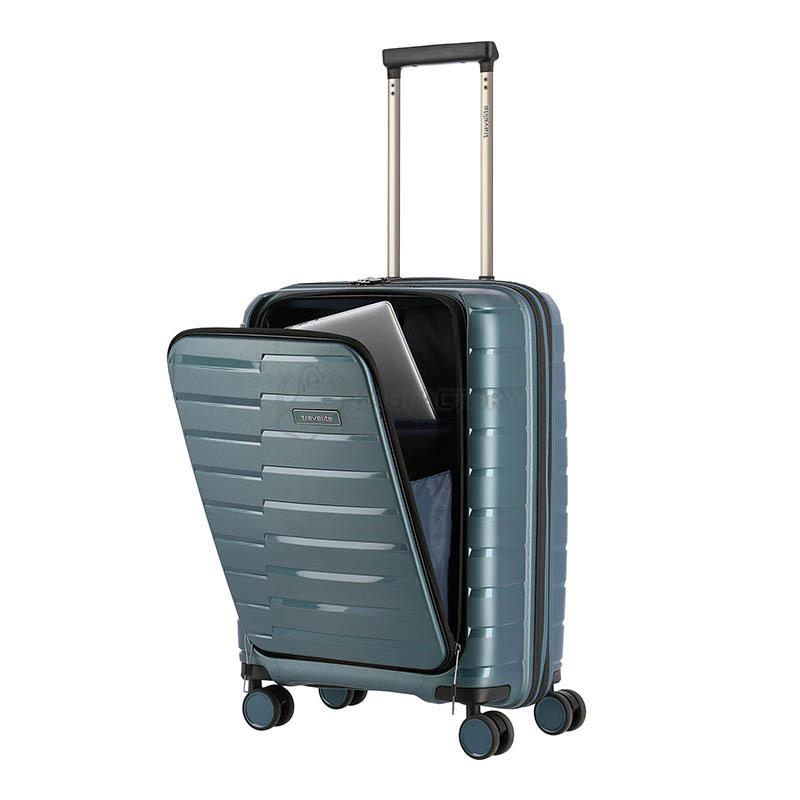 Чемодан на 4 колесах Travelite Air Base Iceblue S для ноутбука 15.6
