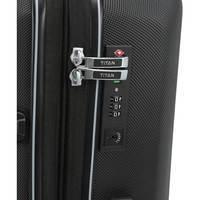 Чемодан на 2 колесах Titan Xenon 19 Black S exp. с USB (Ti849403-01)