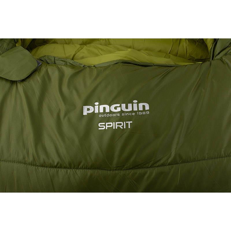 Спальный мешок Pinguin Spirit CCS 185 2020 Green Right Zip (PNG 232240)