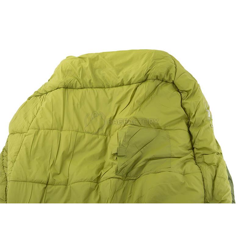 Спальный мешок Pinguin Spirit CCS 195 2020 Green Left Zip (PNG 232349)