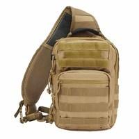 Тактическая сумка-рюкзак Brandit-Wea US Cooper Sling Medium 8L Camel (8036-70-OS)