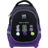 Школьный набор рюкзак+пенал+сумка для обуви Wonder Kite WK 724 Pur-r-rfect (SET_WK22-724S-3)