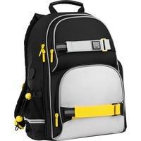 Школьный набор рюкзак+пенал+сумка для обуви Wonder Kite WK 702 Черно-серый (SET_WK22-702M-4)