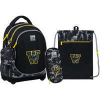 Школьный набор рюкзак+пенал+сумка для обуви Wonder Kite WK 724 W Camo (SET_WK22-724S-2)