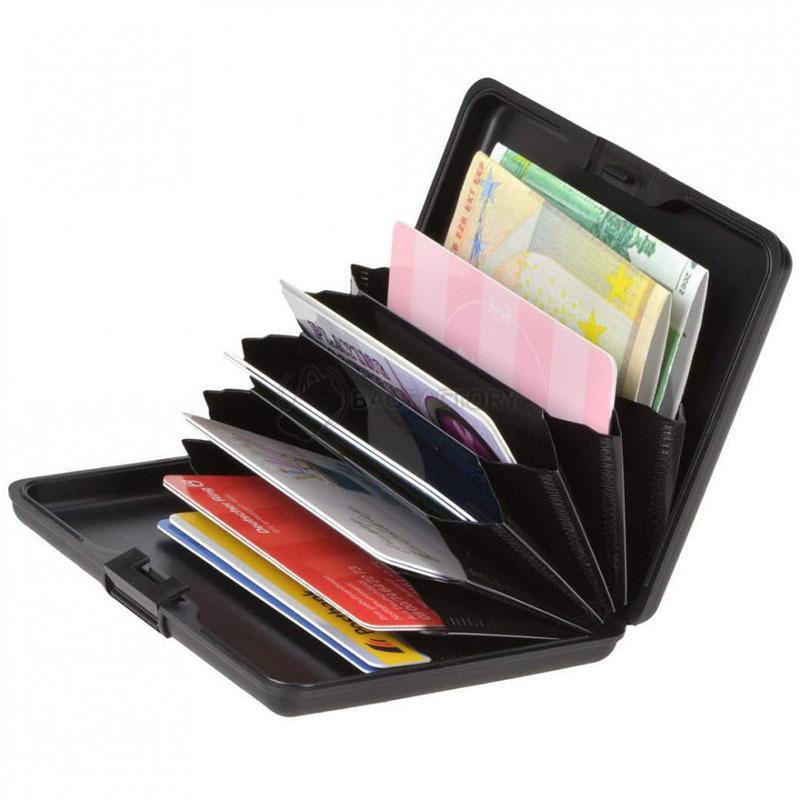 Бумажник алюминиевый Ogon Big Stockholm Серебристый (BS_Silver)