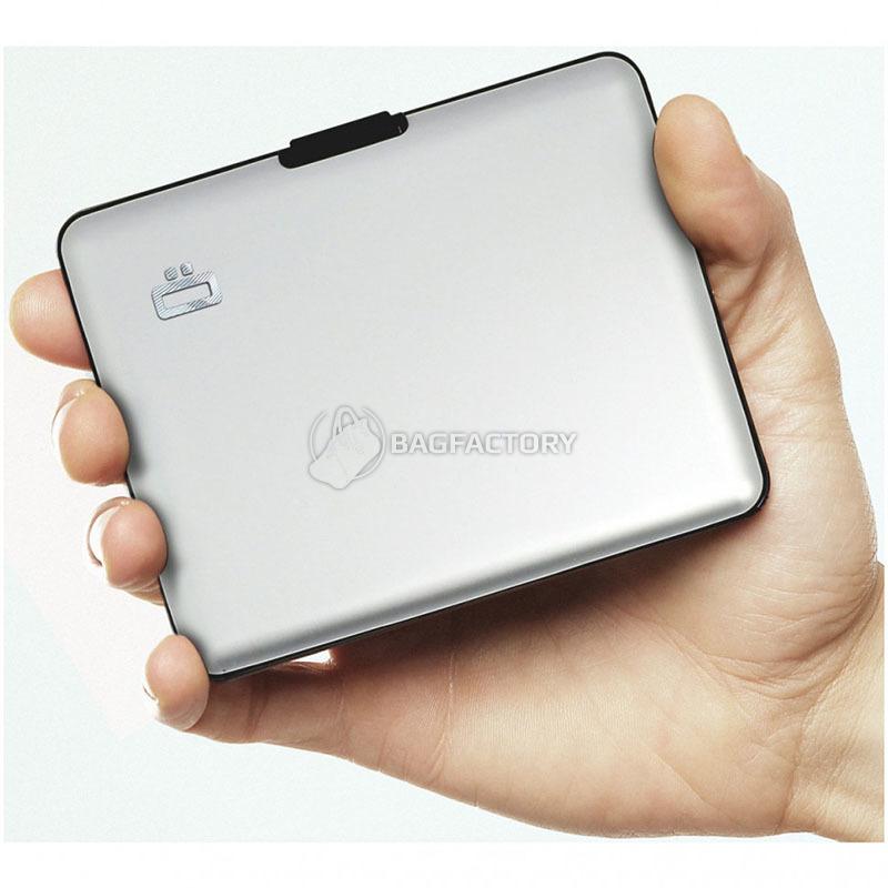 Бумажник алюминиевый Ogon Big Stockholm Серебристый (BS_Silver)