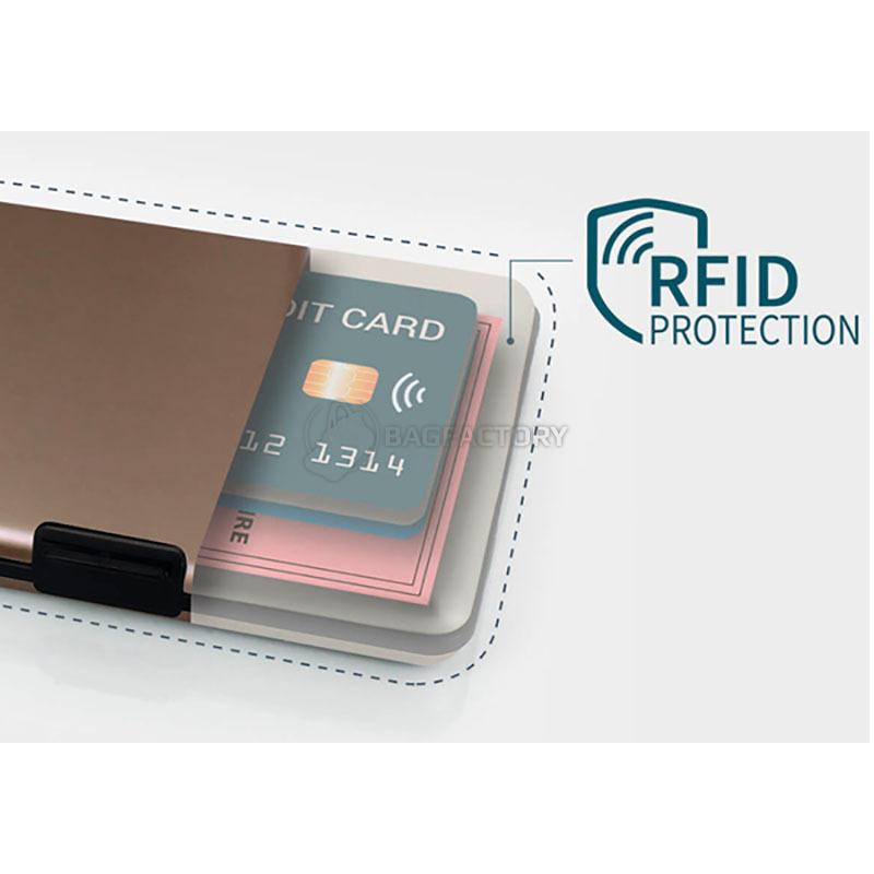 Бумажник алюминиевый Ogon Big Stockholm Серебристый (BS_Silver)