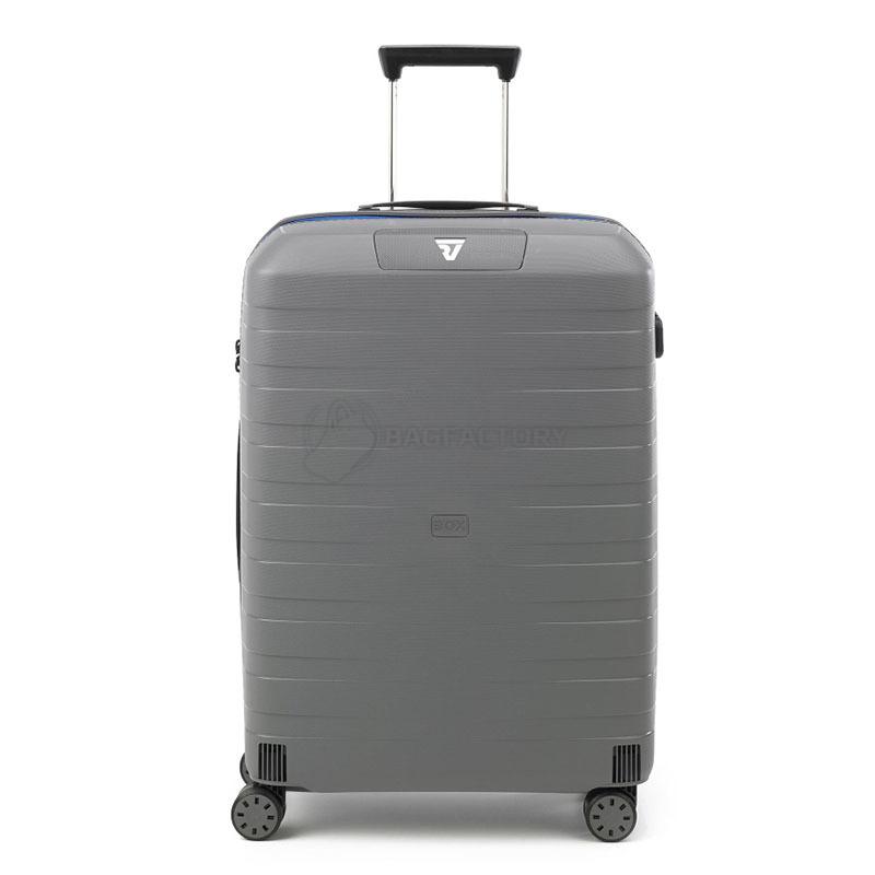 Чемодан на 4-х колесах Roncato Box Young 80л Свинец/Синий (5542/0320)