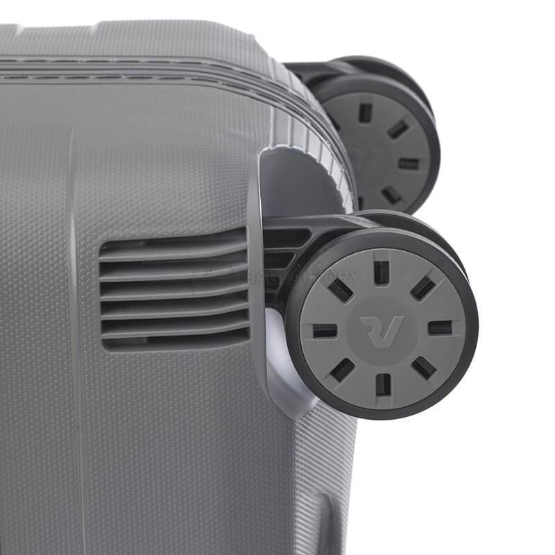 Чемодан на 4-х колесах Roncato Box Young 80л Свинец/Синий (5542/0320)