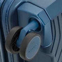 Чемодан на 4-х колесах March Gotthard 39 л Серый/Синий (1203/48)