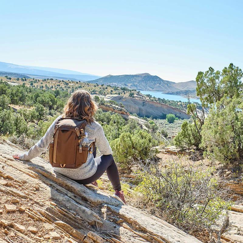 Городской рюкзак для фото Vanguard VEO GO 42M Khaki-Green (DAS301641)