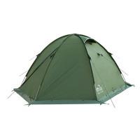 Палатка трехместная Tramp ROCK 3 V2 Зеленая (TRT-028-green)