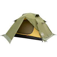 Палатка трехместная Tramp Peak 3 V2 Зеленая (TRT-026-green)