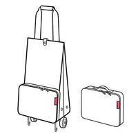 Сумка-трансформер на колесах Reisenthel Shopping Red 30 л (HK 3004)