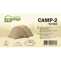 Палатка двухместная Tramp Lite Camp 2 Песочный (TLT-010-sand)